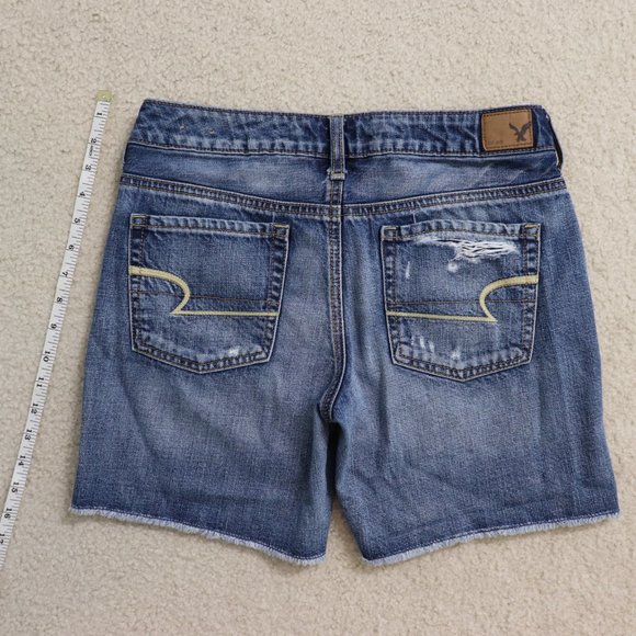 SOLD AMERICAN EAGLE Low Rise Midi Boy Shorts 2 - Picture 3 of 5
